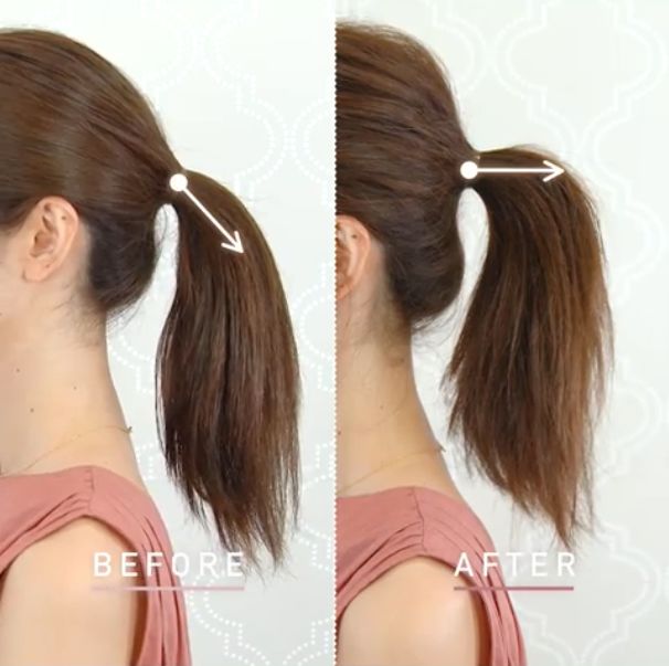 扁头怎么扎高马尾让后脑勺蓬松,学生党马尾怎么扎蓬松不伤发质