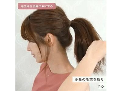 扁头怎么扎高马尾让后脑勺蓬松,学生党马尾怎么扎蓬松不伤发质