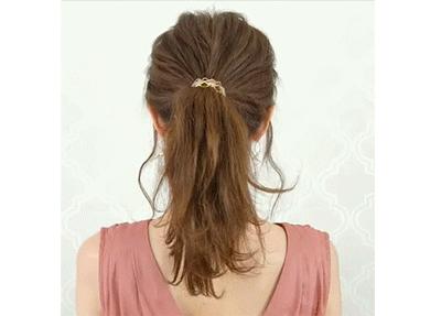 扁头怎么扎高马尾让后脑勺蓬松,学生党马尾怎么扎蓬松不伤发质