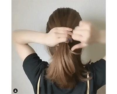 扁头怎么扎高马尾让后脑勺蓬松,学生党马尾怎么扎蓬松不伤发质