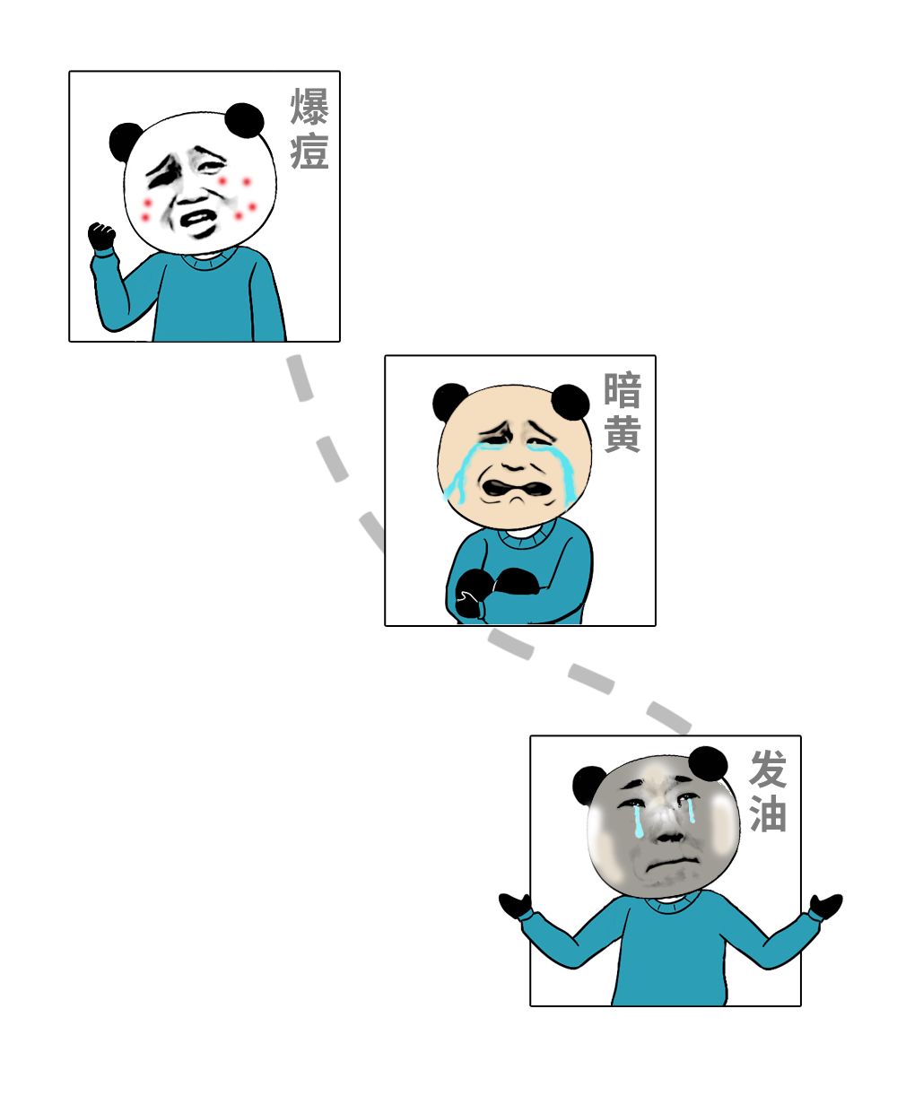 漫画科普:小剧场--熬夜时身体里在上演哪些好戏?