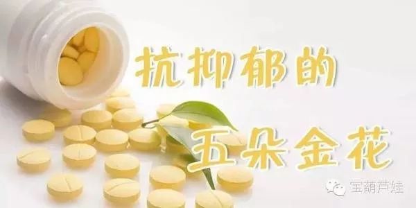 抗抑郁药的五朵金花是什么,抗抑郁药的五朵金花名称