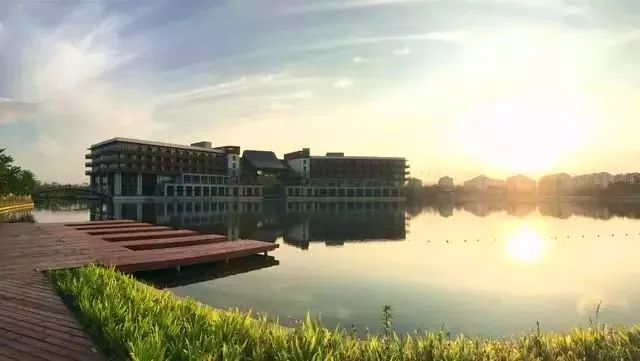 水月周庄铂尔曼酒店夜景,周庄水月铂尔曼酒店