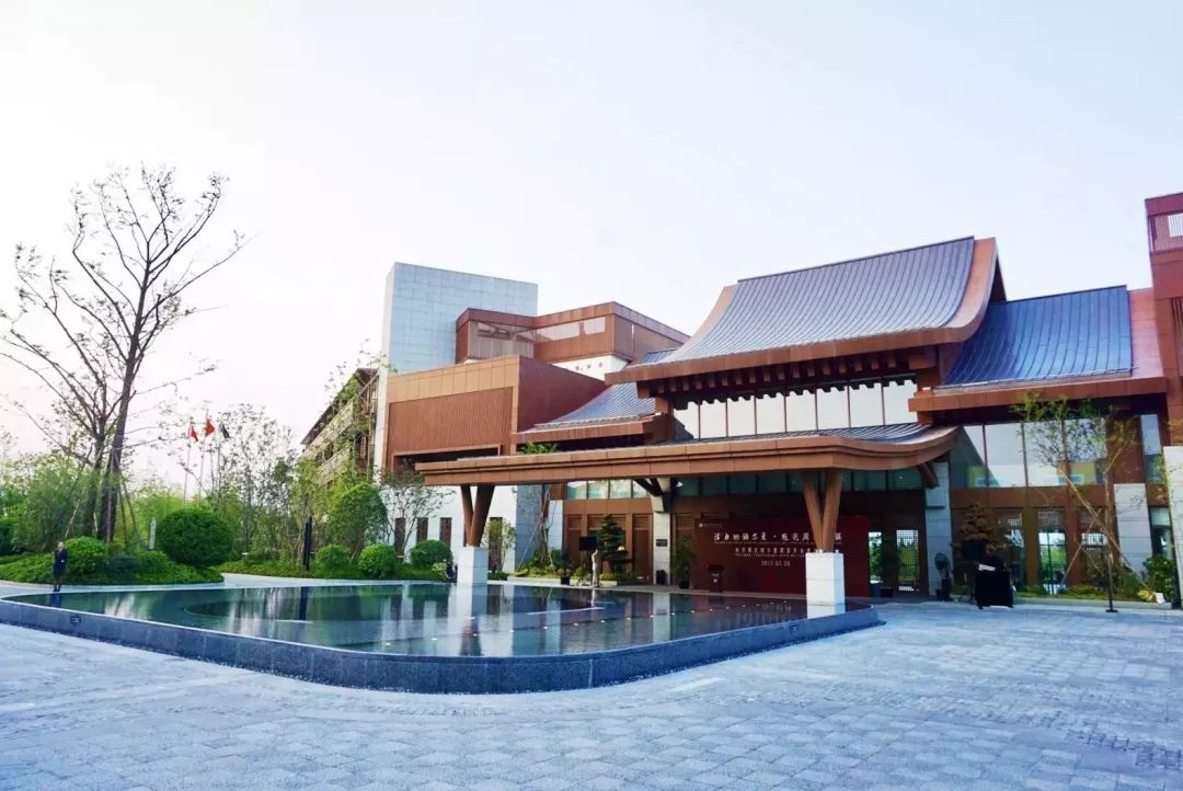 水月周庄铂尔曼酒店夜景,周庄水月铂尔曼酒店