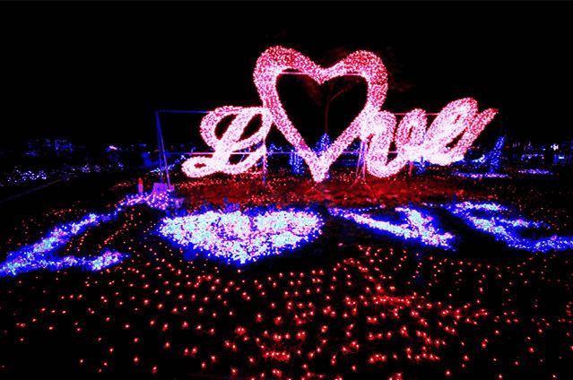 七夕相约天空鹊桥,七夕相约海边