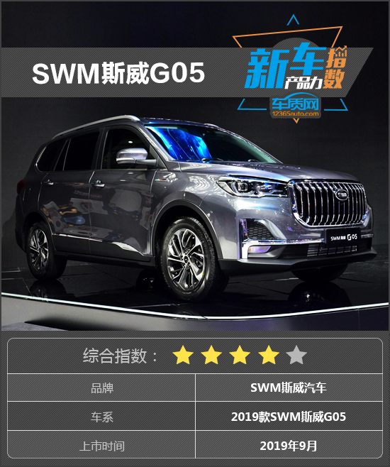 新车产品,swm斯威汽车g05手动的