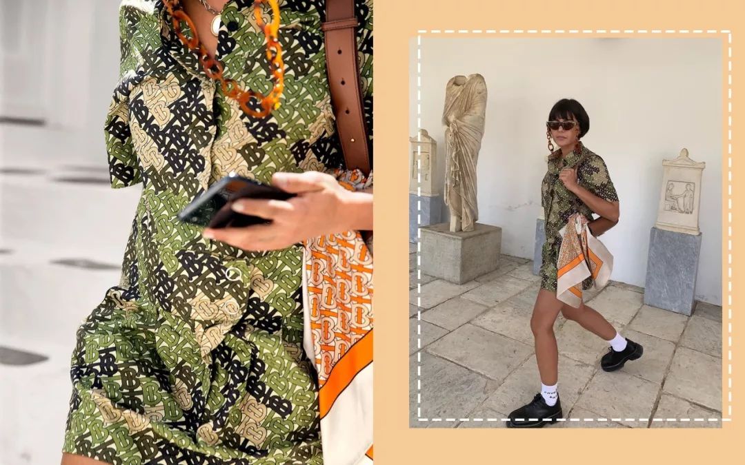 老花图案为什么棕色好看,老花的图案是啥