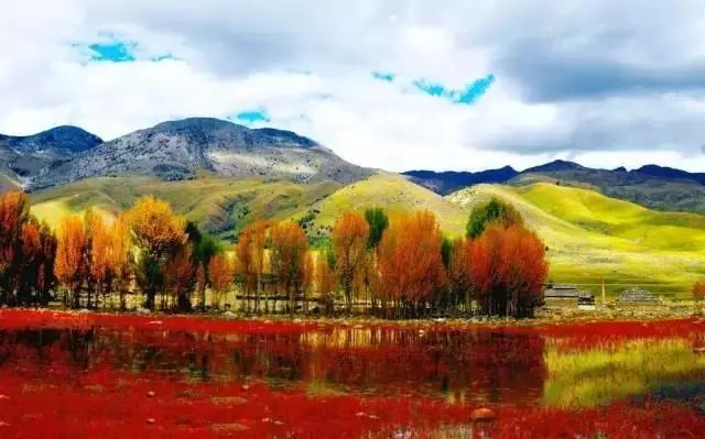 稻城亚丁徒步终点,我在终点等你原版