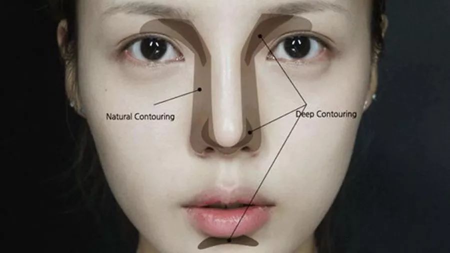 6种整容级鼻型修容法,塌鼻梁蒜头鼻朝天鼻怎么修容