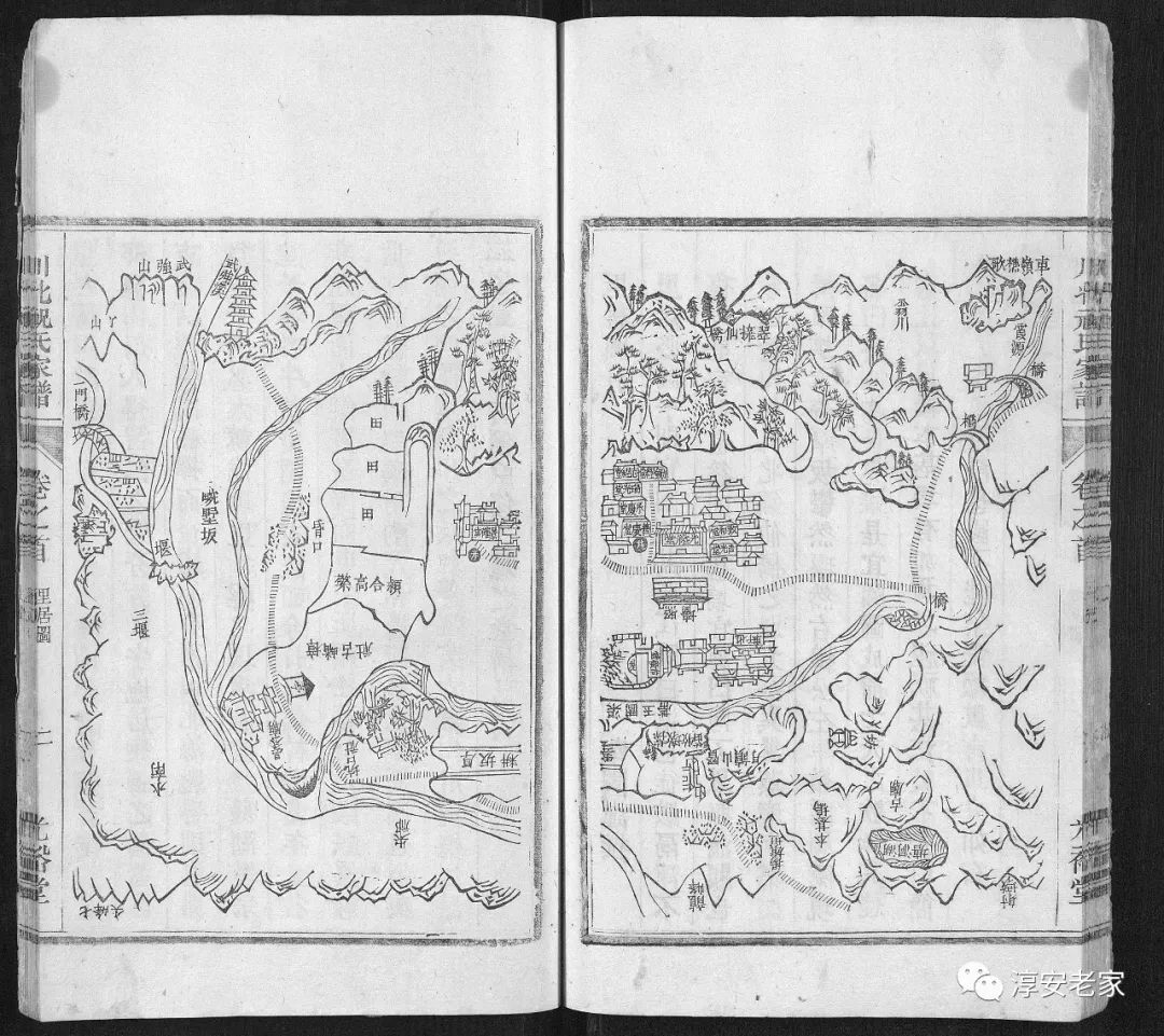 乡村古屋庭院美景,乡村古景