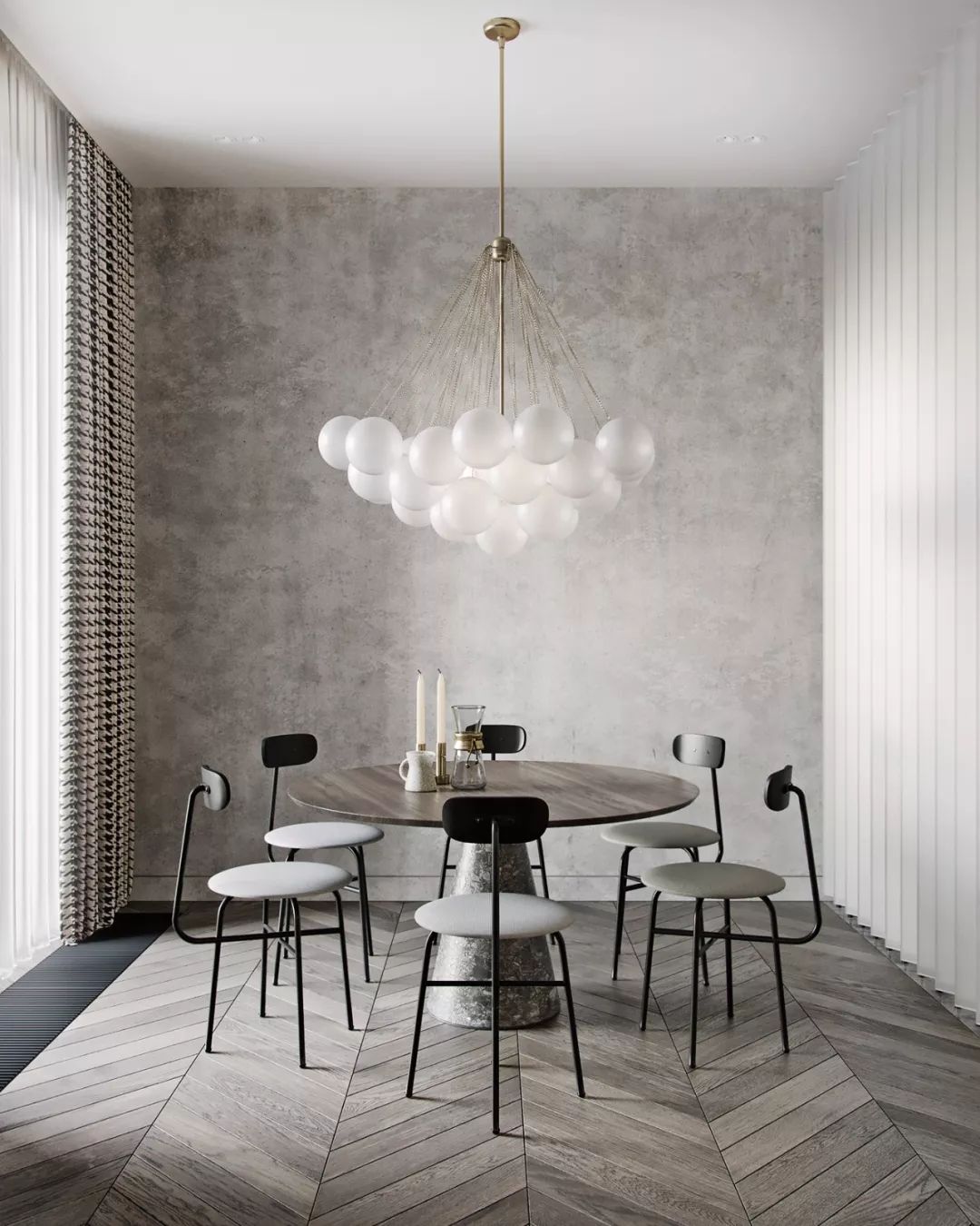 网红pu水泥墙,网红墙真实照片