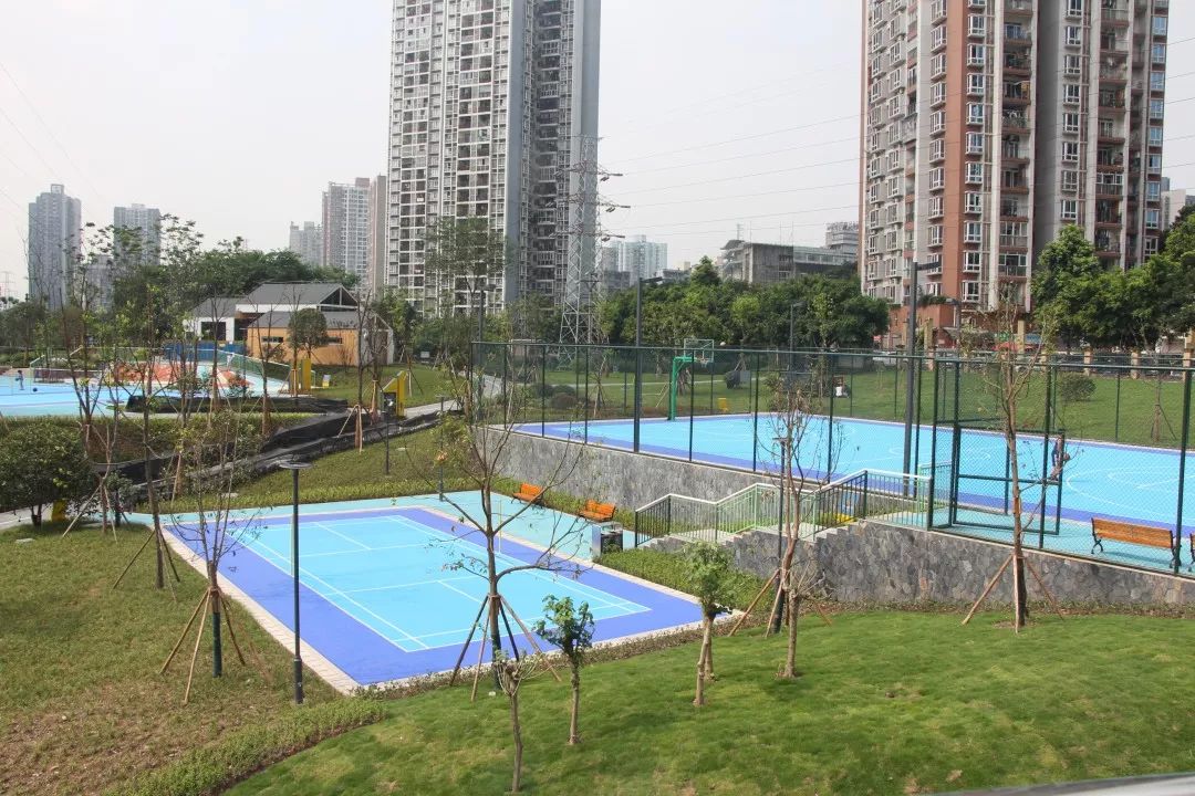 荒地变绿地视频,又一个休闲健身的好去处