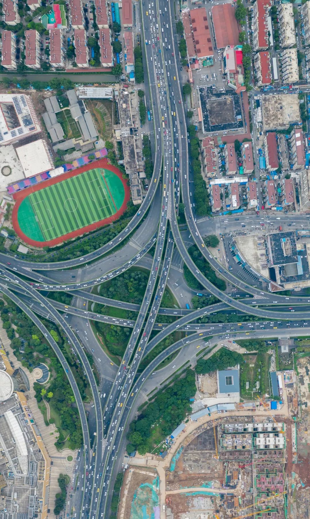 立交桥桩连接,立交桥桥