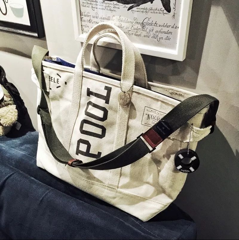 高颜值ins风学生党帆布袋,高质量帆布袋时尚百搭