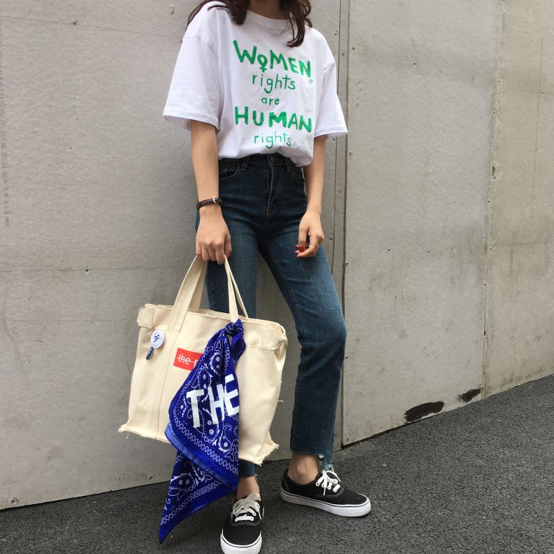 高颜值ins风学生党帆布袋,高质量帆布袋时尚百搭