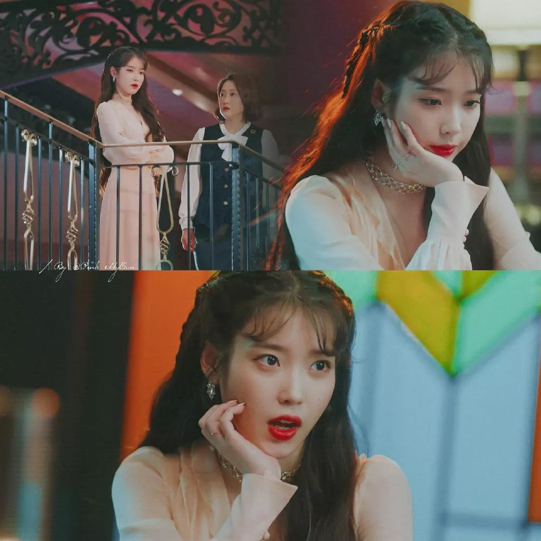 德鲁纳酒店iu最新造型,iu德鲁纳酒店造型合集图片