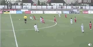 邝兆镭踢球视频,邝兆镭对战多特蒙德