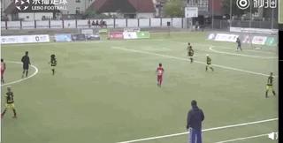 邝兆镭踢球视频,邝兆镭对战多特蒙德