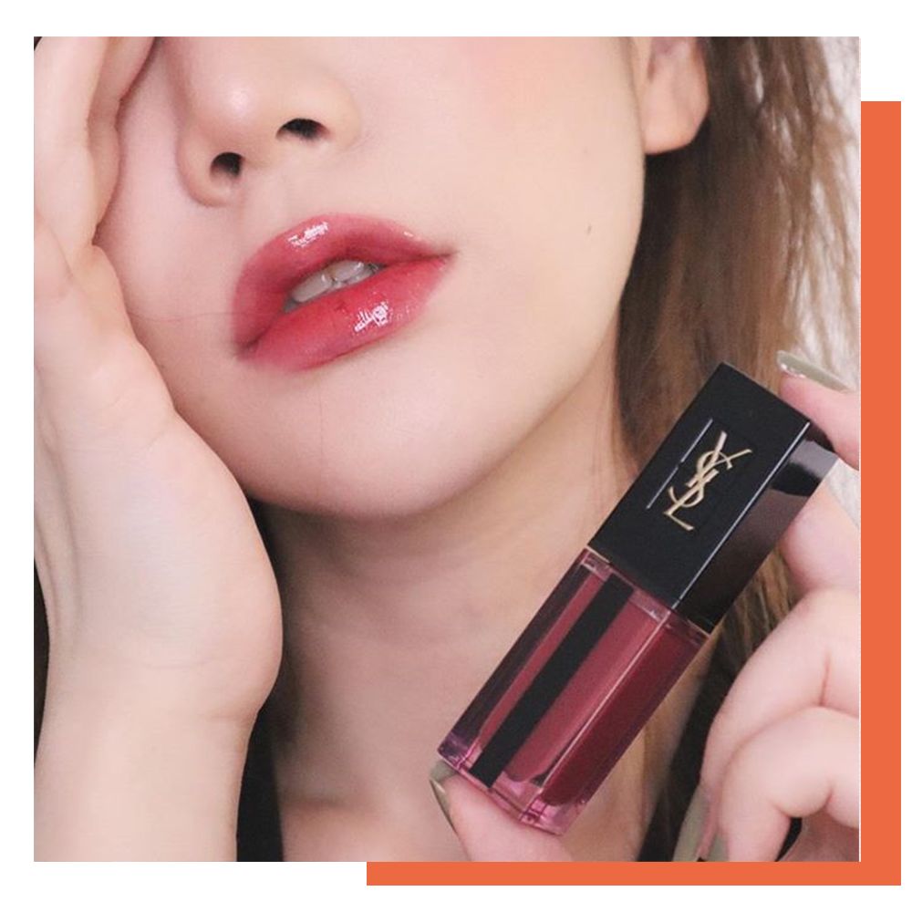 ysl黑管水光唇釉李佳琦407,ysl新品水光唇釉色号