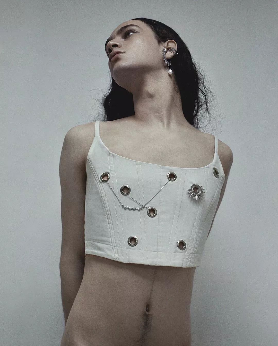 没有耳洞的明星是怎么戴耳环的,明星同款耳夹无耳洞