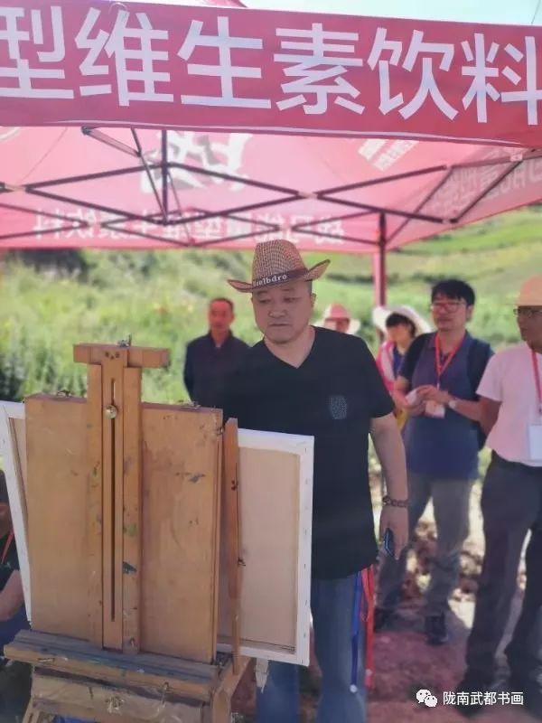 武都书画摄影展,写生武都