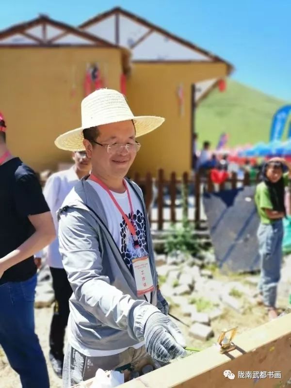武都书画摄影展,写生武都