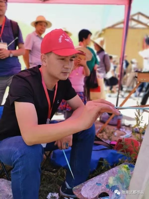 武都书画摄影展,写生武都