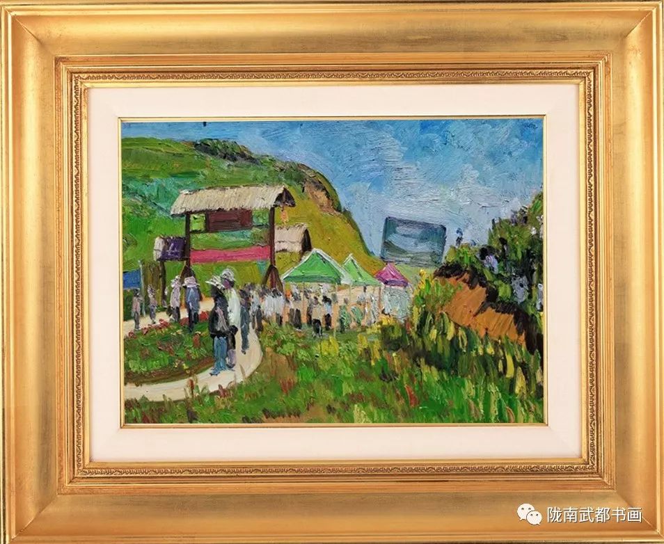 武都书画摄影展,写生武都