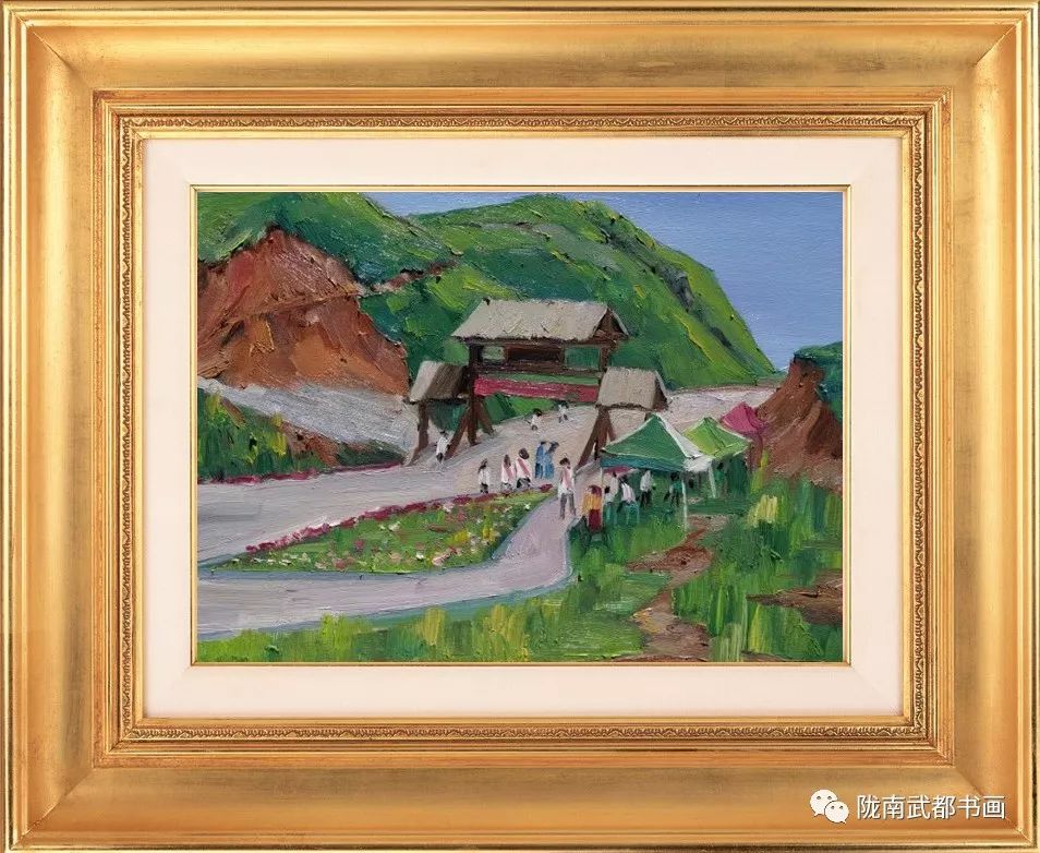 武都书画摄影展,写生武都