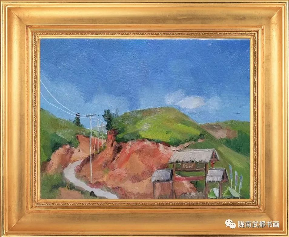 武都书画摄影展,写生武都