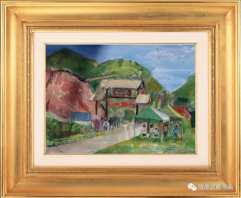 武都书画摄影展,写生武都