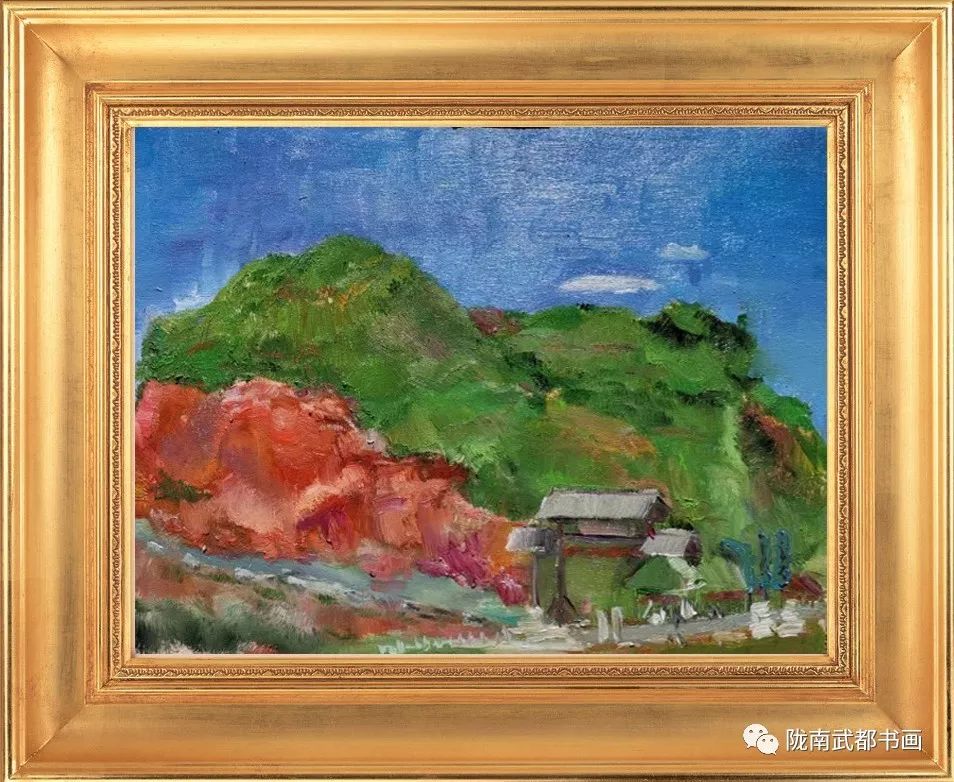 武都书画摄影展,写生武都