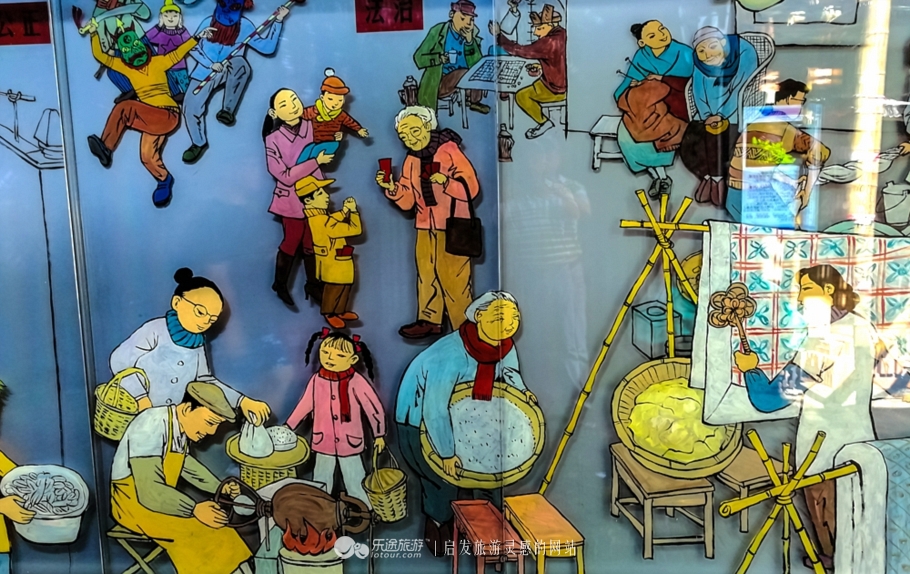 上海田子坊老上海的味道,上海田子坊旅行博物馆