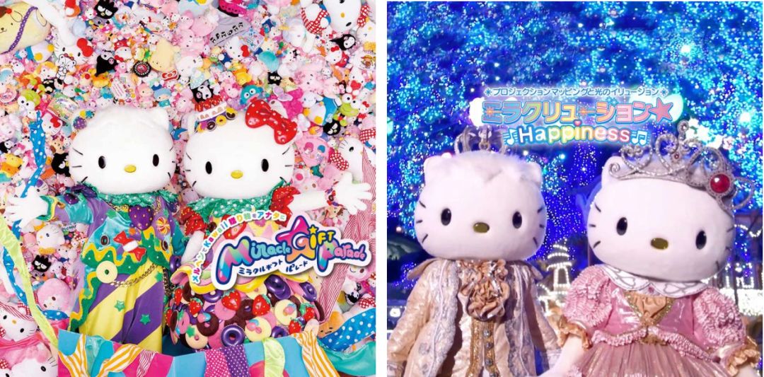 日本三丽鸥hello kitty游玩视频 (东京三丽鸥hellokitty乐园)