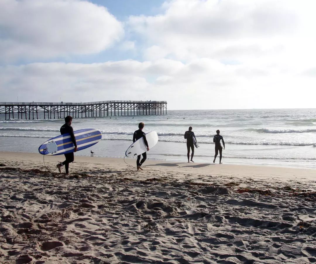漫步圣地亚哥海边,圣地亚哥海岸风光