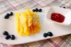自制薯条零食做法大全,幼儿园汉堡薯条加餐