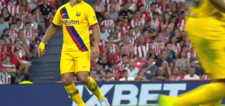 苏亚雷斯中柱+伤退阿杜里斯倒挂金钩，巴萨客场0-1毕包