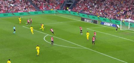 苏亚雷斯中柱+伤退阿杜里斯倒挂金钩，巴萨客场0-1毕包