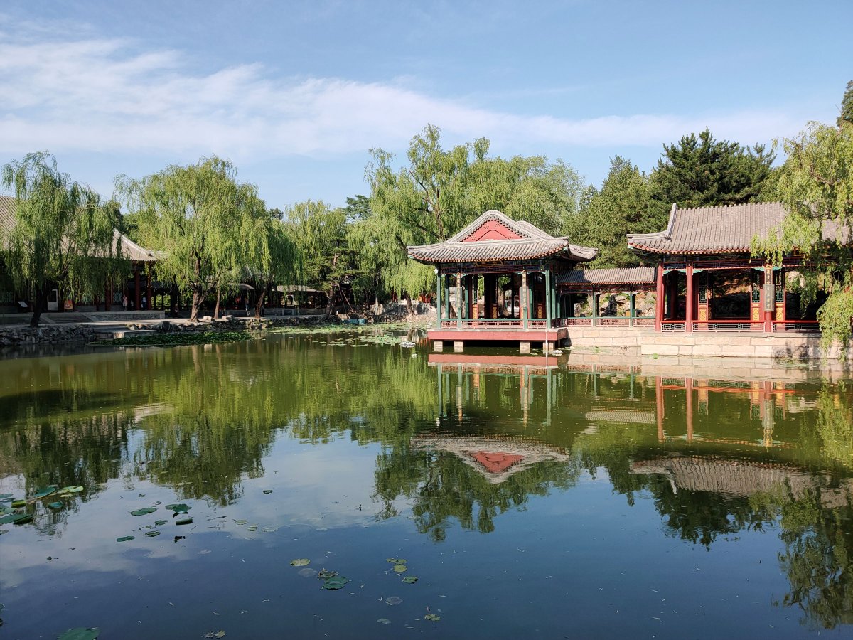 谐趣园俯瞰图,谐趣园2021