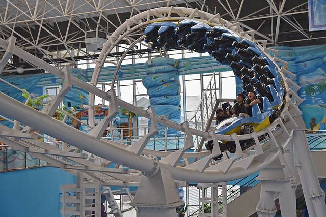 辽宁抚顺热高水上乐园攻略,抚顺热高水上乐园滑梯介绍