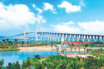 湛江菠萝田园风景,湛江菠萝的海景区图片