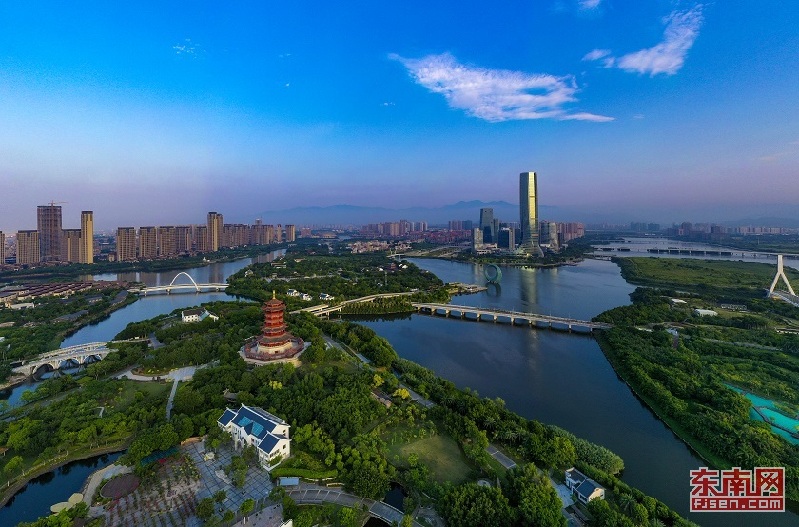 厦门鹭岛风景图,鹭岛全景