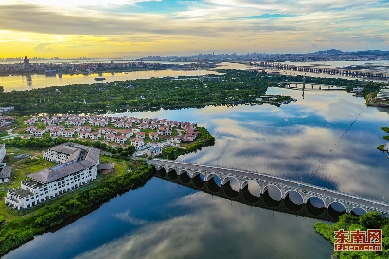 厦门鹭岛风景图,鹭岛全景