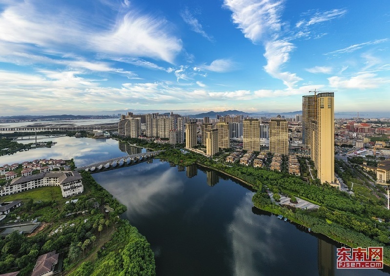 厦门鹭岛风景图,鹭岛全景