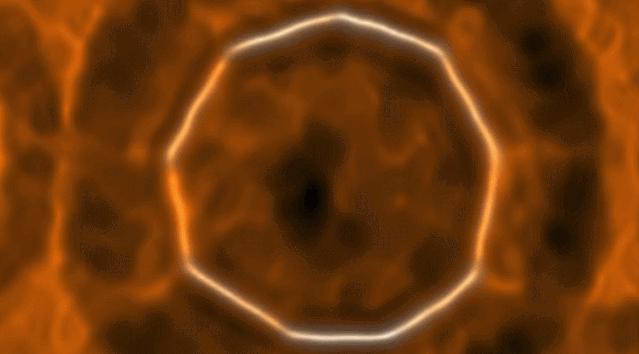 六个碳原子组成的环,一个碳原子连接几个碳环