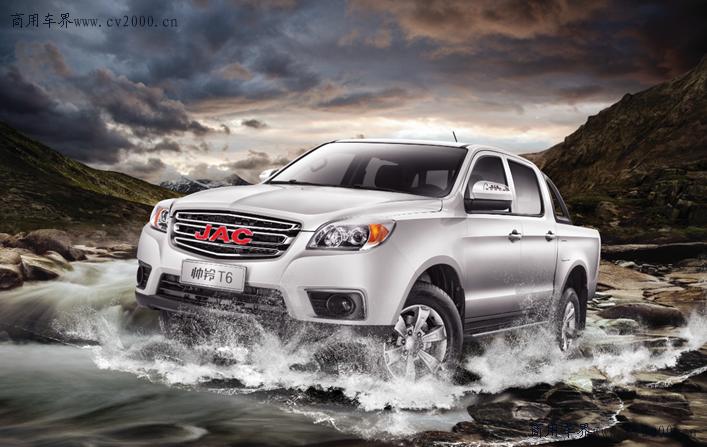 江淮帅铃t6皮卡货箱平底,帅铃t6皮卡价格