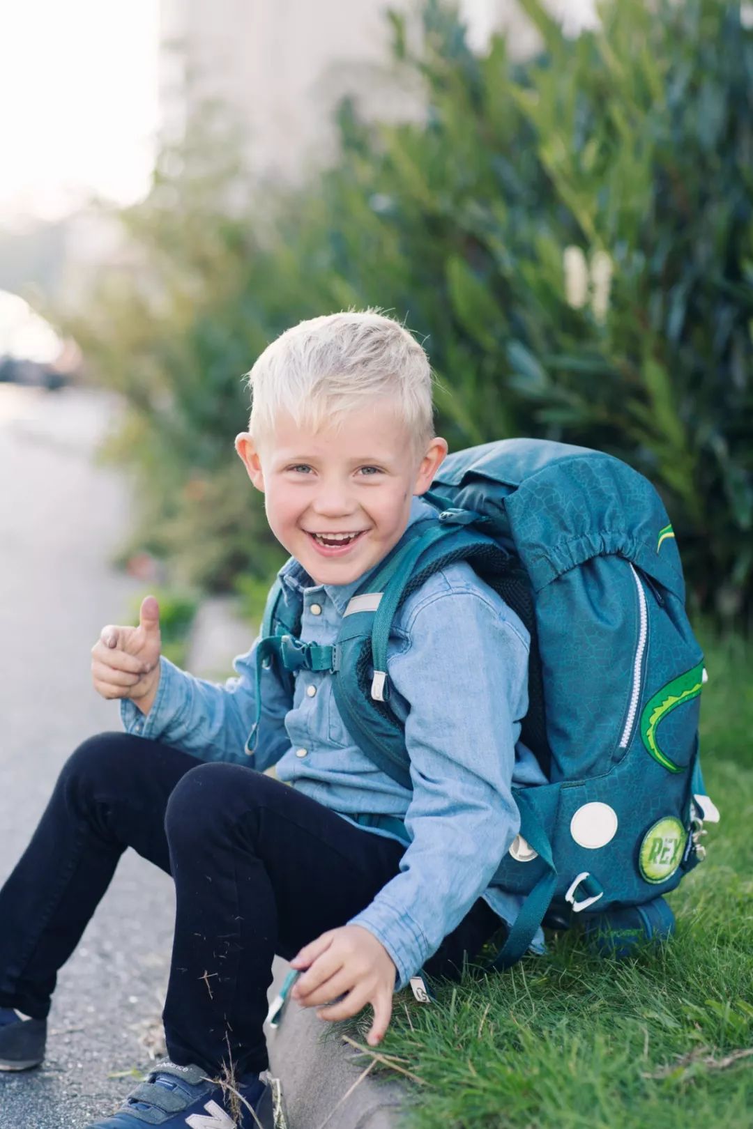 真正护脊的书包！挪威皇室*用御**书包！背着好看，保护脊椎，不驼背