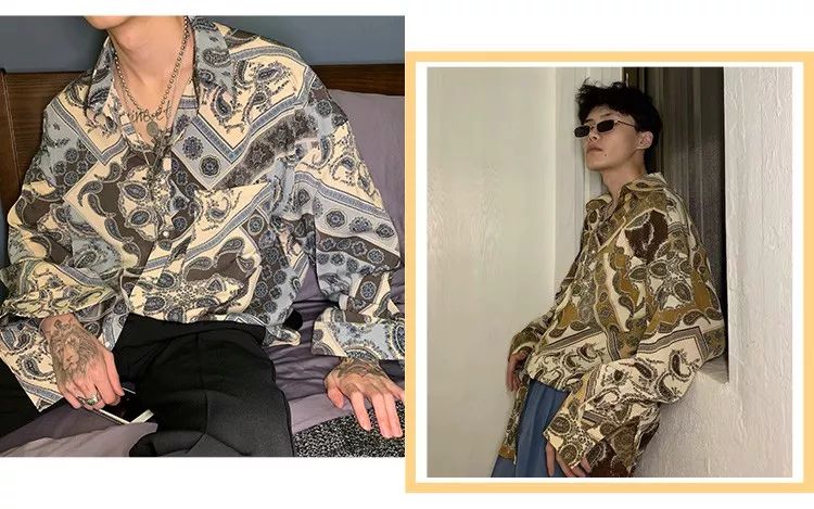 简单的衬衫这样穿也好看,衬衫怎么穿不要太好看