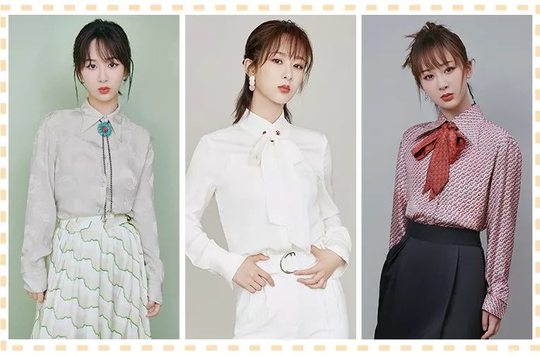 简单的衬衫这样穿也好看,衬衫怎么穿不要太好看