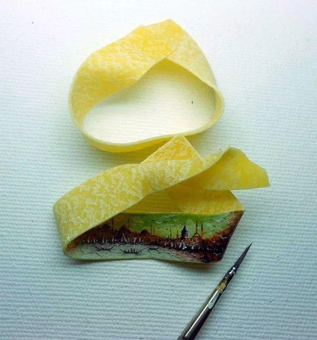 迷你小油画风景,小乾坤迷你世界